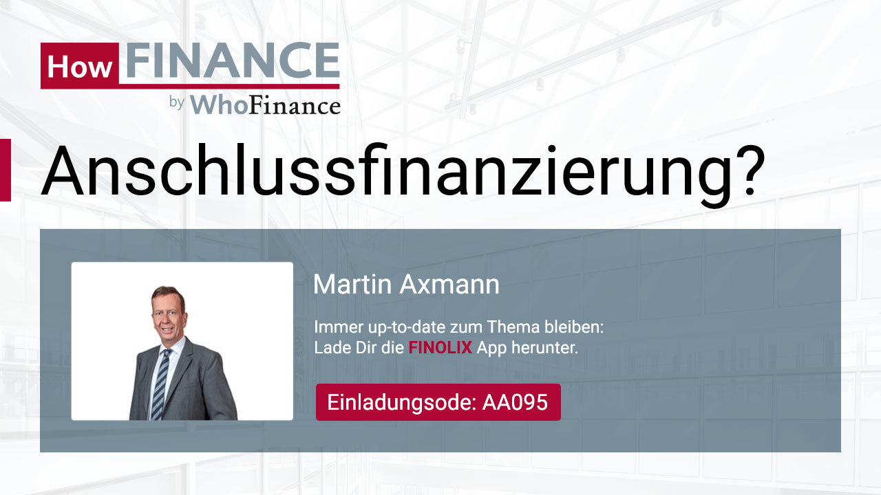 Video: Anschlussfinanzierung?