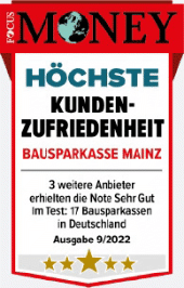 Focus Money - Bausparkasse Mainz Auszeichnung