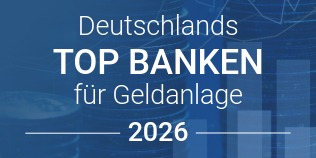 Siegel Top Banken für Geldanlage 2026
