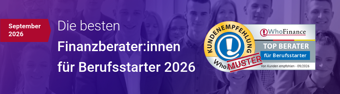 September 2026: Die Top Berater:innen für Berufsstarter 2026