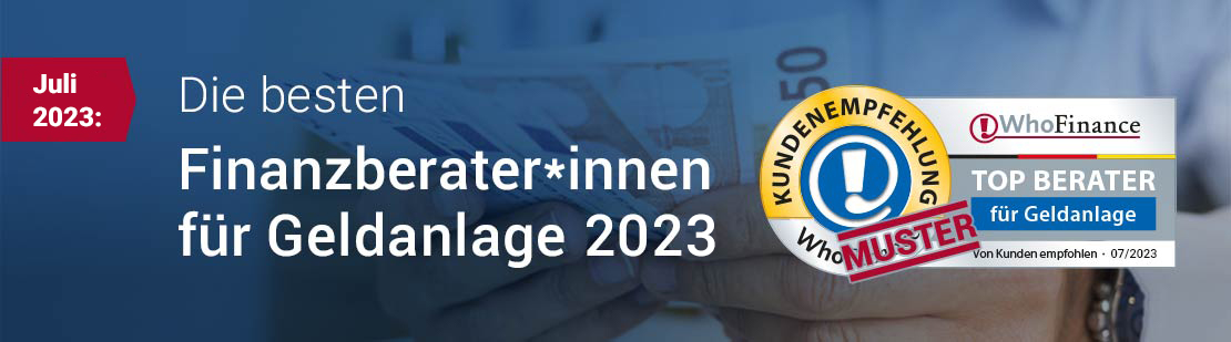Juli 2023: Die Top Finanzberater für Geldanlage
2023