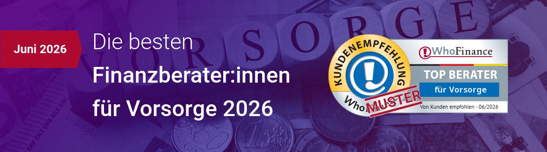 Juni 2026: Die Top Finanzberater für Vorsorge 2026