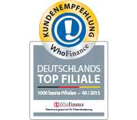 WhoFinance-Liste der 1.000 besten Bankfilialen – veröffentlicht auf BILD.de