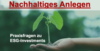 Präferenzabfrage zu ESG-Investments – Webinar am Bsp.„Flossbach von Storch ONE“