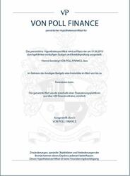 Bild des Angebots Ihr persönlicher Finanzierungsnachweis
