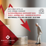 Altersvorsorge Altersvorsorge verteuert sich zum 1. Januar 2022 - Handeln Sie jetzt!