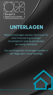 Welche Unterlagen benötige ich für meine Immobilienfinanzierung?