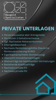 Welche Unterlagen benötige ich für meine Immobilienfinanzierung?