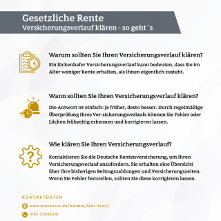 Gesetzliche Rente: Versicherungsverlauf klären – so geht’s