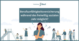 Berufsunfähigkeitsversicherung während des freiwillig sozialen Jahr🚑🫡👩‍🔬 möglich?