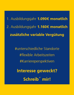 Ausbildung bei der Postbank!