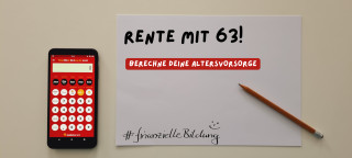 Rente mit 63, 65 oder 70 - Wie viel Geld benötige ich im Alter?