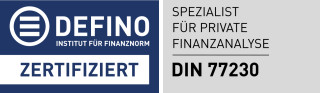 Spezialist für private Finanzanalyse DIN 77230