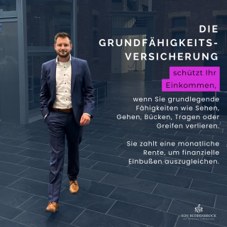 Themenreihe: Was sichert eine Grundfähigkeitsversicherung eigentlich ab?
