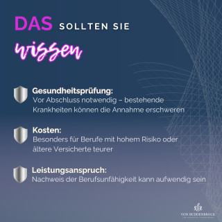 Themenreihe: Was sichert eine Berufsunfähigkeitsversicherung eigentlich ab?