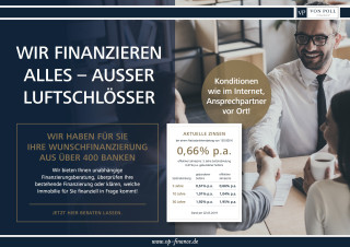 Wir finanzieren alles - außer Luftschlösser !