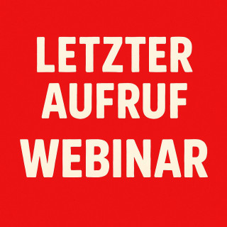 🎯 Letzter Aufruf: Webinar „Schneller schuldenfrei“ – diesen Mittwoch um 20:00 Uhr 🏡