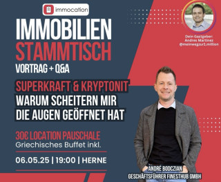 Heute zu Gast beim Immocation-Stammtisch.