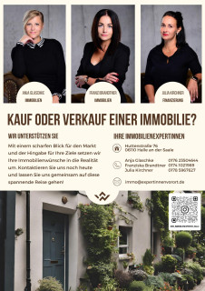 Kauf oder Verkauf einer Immobilie- bei IHREN IMMOBILIENEXPERTINNEN