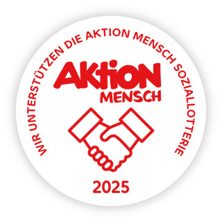 Wir nehmen unsere soziale Verantwortung ernst und unterstützen die „Aktion Mensch“
