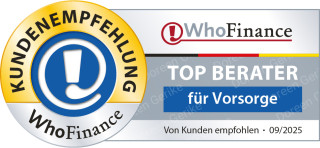 Auszeichnung als Top Berater 2025