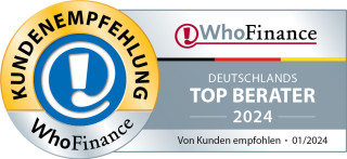 In 2024 erneut von Kunden als ein Top-Berater in Deutschland ausgezeichnet!