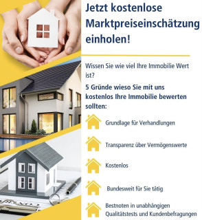 Kostenfreie Wertermittlung Ihrer Immobilie