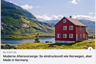 Clever: Nutzen Sie das Erfolgsrezept der Norweger für Ihre Altersvorsorge!