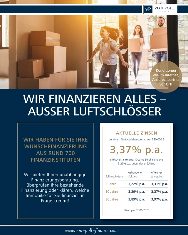 Zinsentwicklung Mai 2025