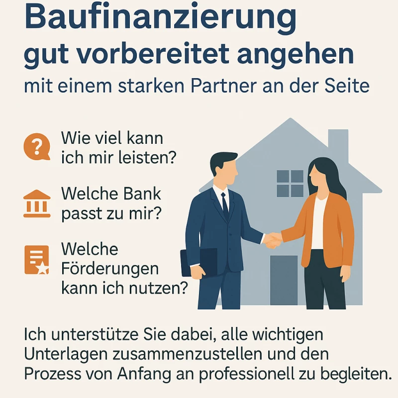 Baufinanzierung gut vorbereitet angehen – mit einem starken Partner an der Seite
