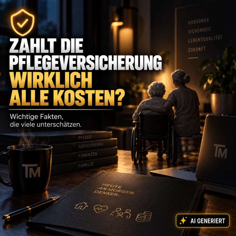 ❓ Zahlt die Pflegeversicherung eigentlich alle Kosten, wenn ich pflegebedürftig werde?