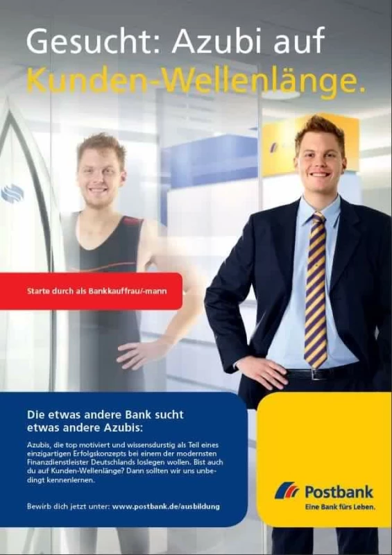 Vertriebsorientierte Ausbildung zum Bankkaufmann/frau + gar.Übernahme nach best.Prüfung