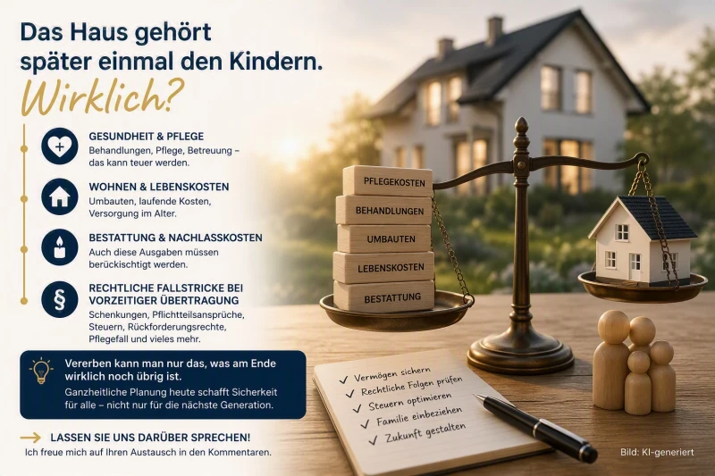 für vermögende Familien, aus den Bereichen MINT und Medizin: ganzheitliche Finanzberatung für Vermögensschutz und Vermögensübertragung