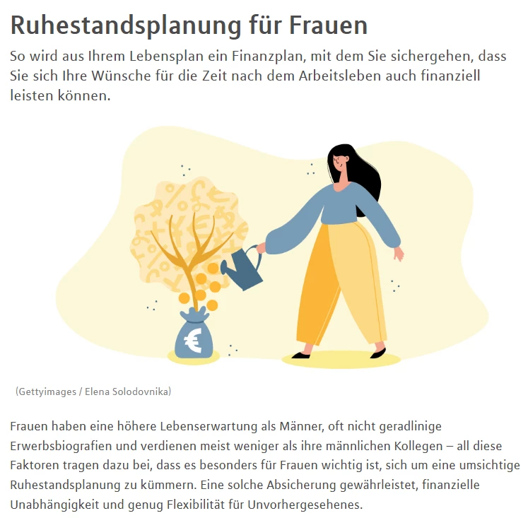 Finanzberatung von Frau zu Frau