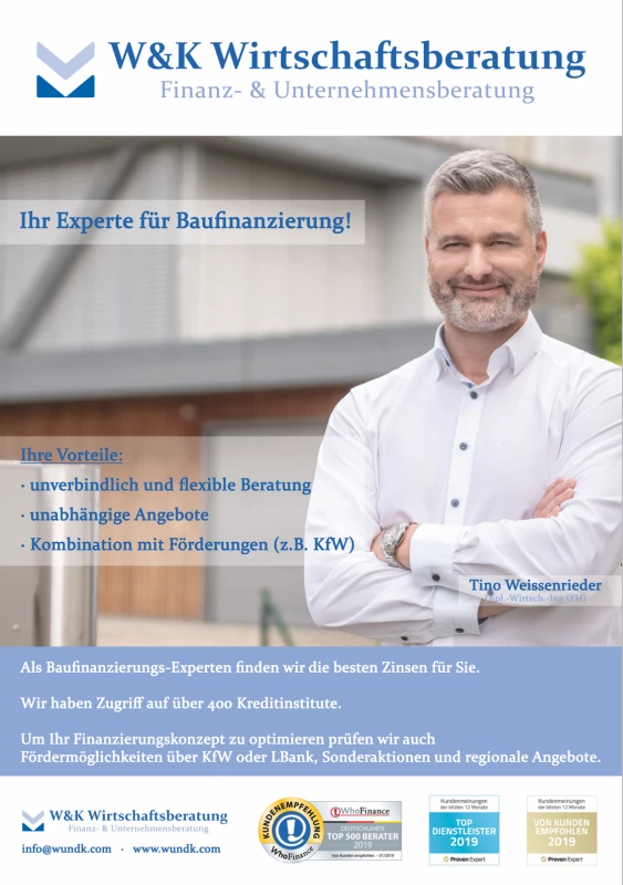 Bis zu 30.000 € Zinsen sparen - Kostenfreie telefonische Beratung zur Finanzierung