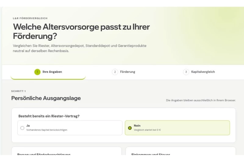 Riester behalten oder ins neue Altersvorsorgedepot wechseln – wie kann ich das vergleichen?