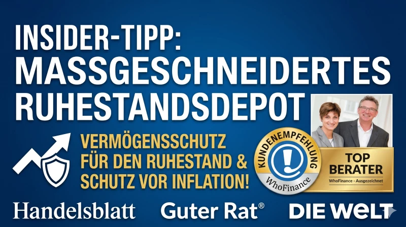 Endlich zurücklehnen: Ihr maßgeschneiderter Ruhestandsplan vom Experten