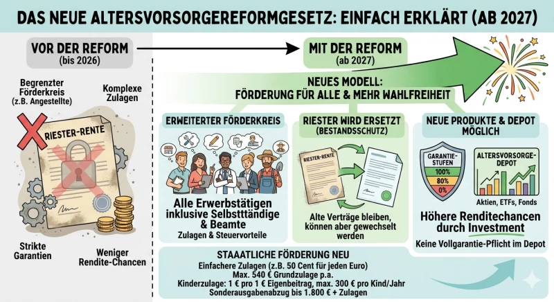 Was ist (bringt) das Altersvorsorgedepot?