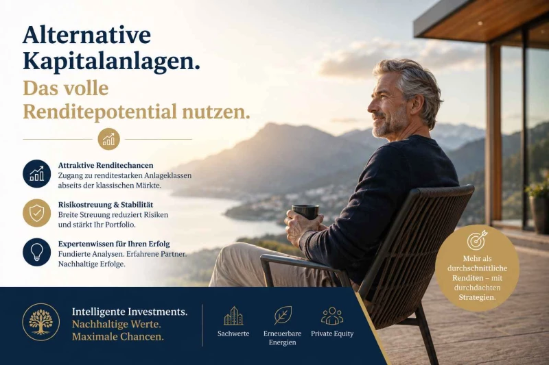 Alternative Kapitalanlagen: Das volle Renditepotential nutzen!