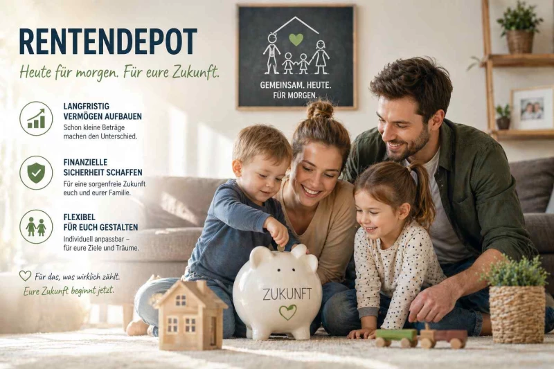 Rentendepot 2027: Altersvorsorge für junge Familien – lohnt sich das?