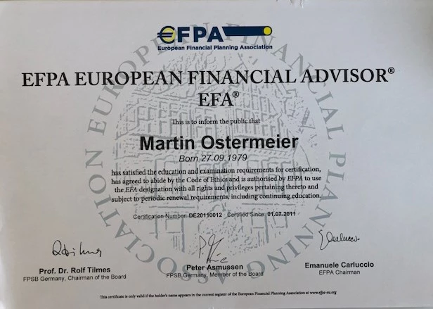 European Financial Advisor