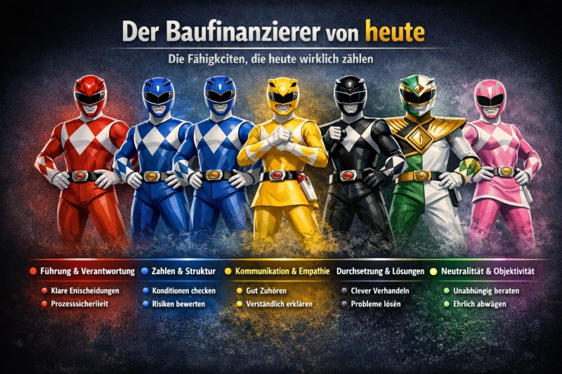 🦸‍♂️ Was haben die Power Rangers mit Baufinanzierung zu tun?