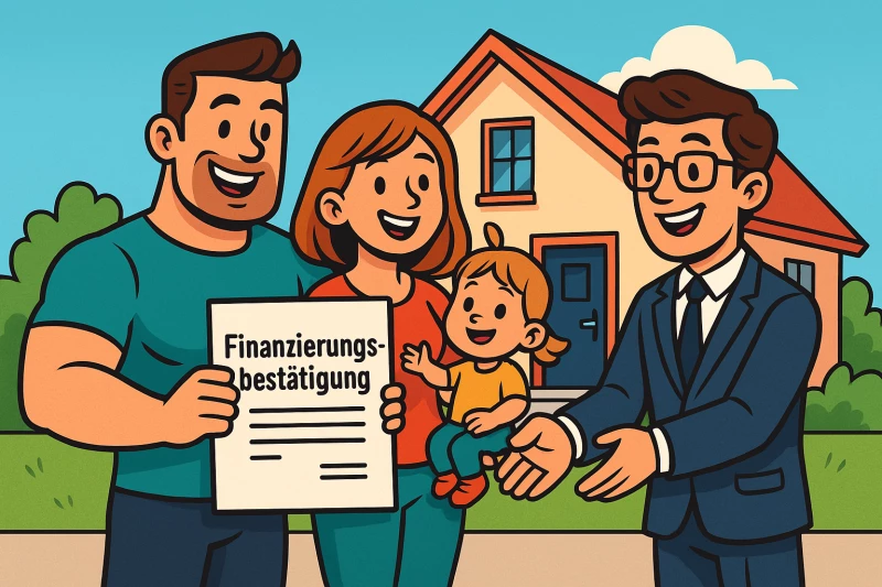 Warum du beim Besichtigungstermin besser schon eine Finanzierungsbestätigung dabei hast. 🏡✅