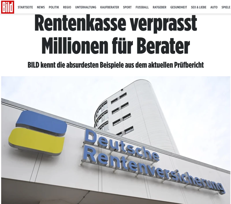 🚨 Wie soll die Rente unserer Kinder eigentlich jemals sicher werden, wenn Millionen für Berater, Präsentationen und Podiumsdiskussionen ausgegeben werden?
