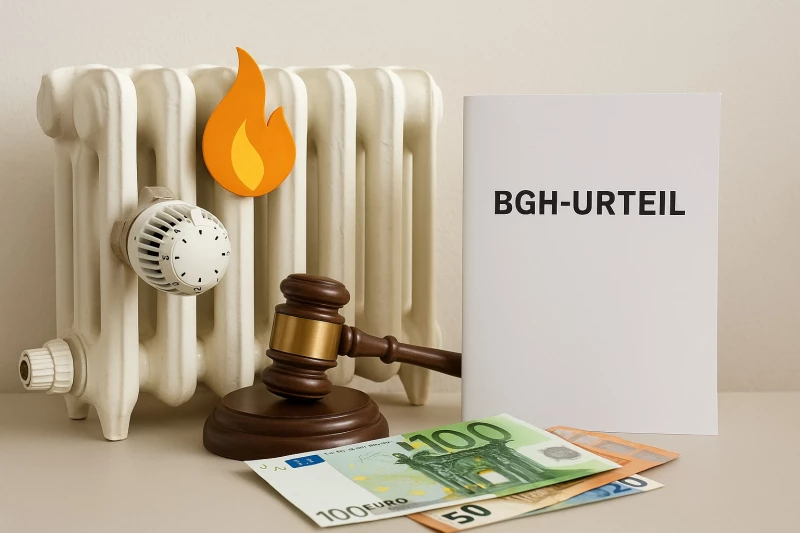 📢 BGH-Urteil: Mieterhöhung nach Heizungstausch auch ohne nachgewiesene Energieeinsparung möglich! 🔥