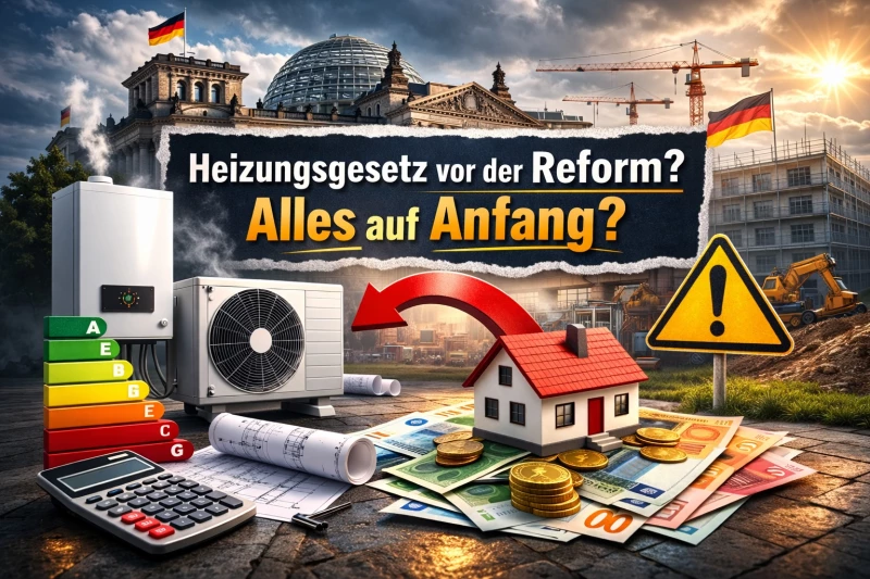 🔥 Heizungsgesetz vor der Reform: Kommt jetzt die Rolle rückwärts?