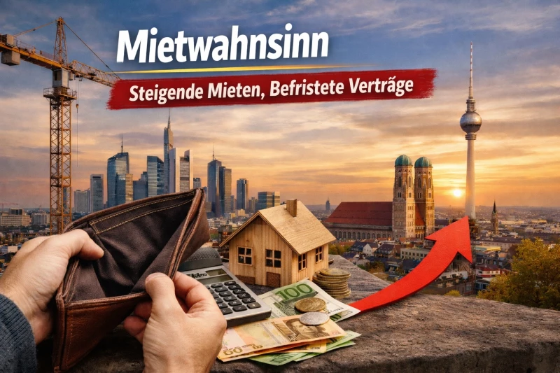 📉 Hoffnung auf Mietentspannung? Fehlanzeige! 🏘️💥