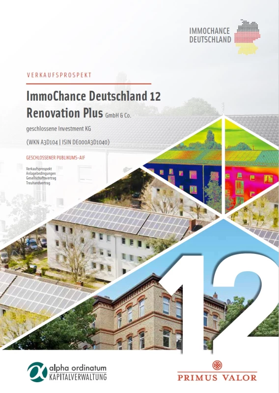 Vertriebsstart des ImmoChance Deutschland 12 Renovation Plus