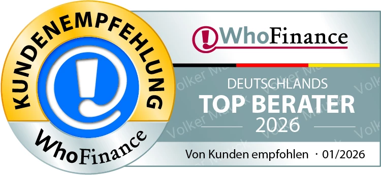 In 2026 erneut von Kunden als ein Top-Berater in Deutschland ausgezeichnet!