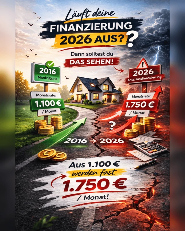 teure Anschlußfinanzierung?  - was kann ich tun!